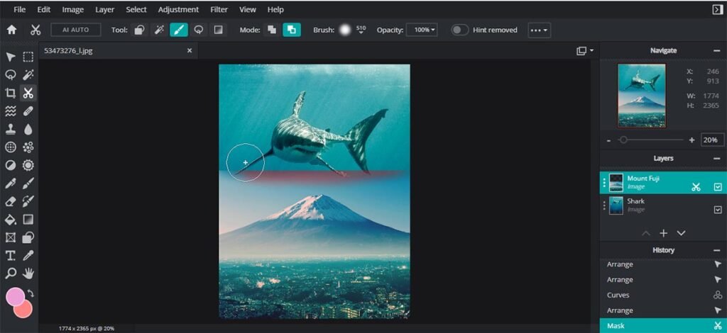 برامج تصميم جرافيك مجانية 2025