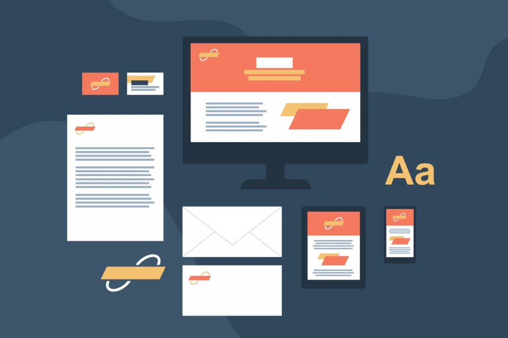 شركة تصميم هوية بصرية