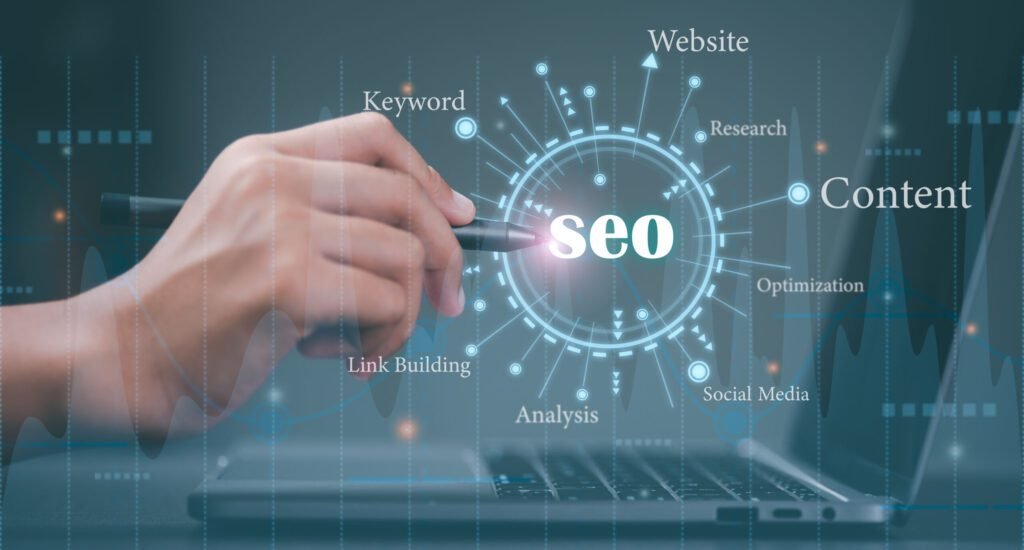 موقع بدون SEO